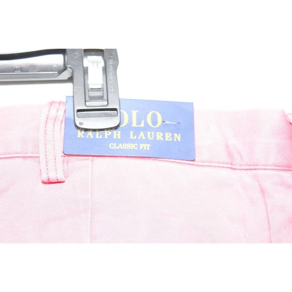 NWT Polo Ralph Lauren Classic Fit Chino Pants Berry Men's Size 46 B x 30 H14459 - Picture 5 of 12